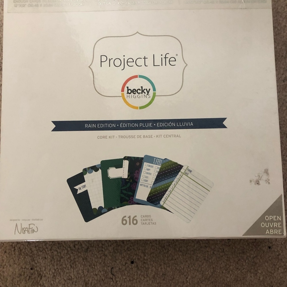 Project Life memory book and kit